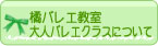 橘バレエ教室　大人バレエクラスについて